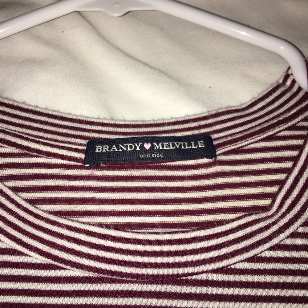 Brandy Melville  Striped T Shirt Dress